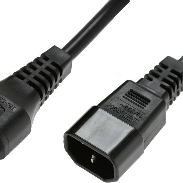 Netledning C13 IEC-lås - C14