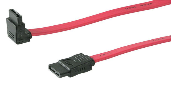 MicroConnect SATA-kabel 50 cm vinklet 1,5/3 GB