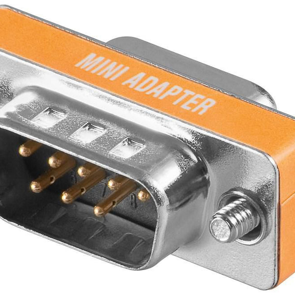 MicroConnect Mini Gender DB9 M/F nulmodem