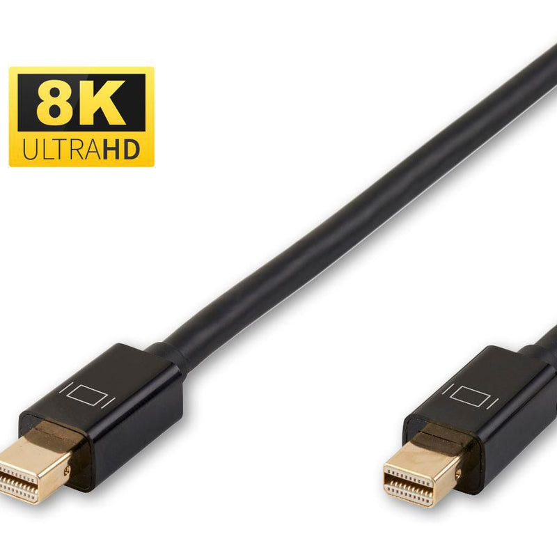 MicroConnect 8K Mini DisplayPort-kabel 1m