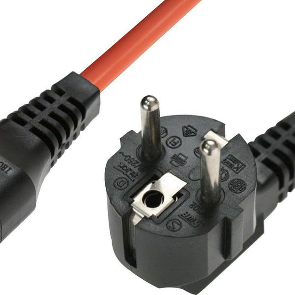 Netledning Schuko CEE 7/7 han