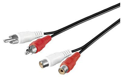 MicroConnect Stereo Ekst. Kabel, 10 meter