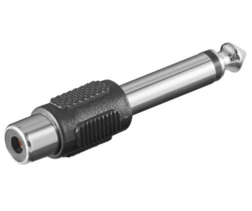 MicroConnect-adapter 6,3 mm - RCA MF