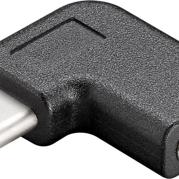MicroConnect USB-C til C vinklet adapter 90°