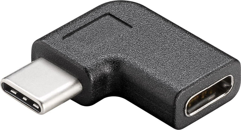 MicroConnect USB-C til C vinklet adapter 90°