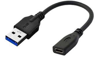 MicroConnect USB A - USB-C 0,2m USB 3.2