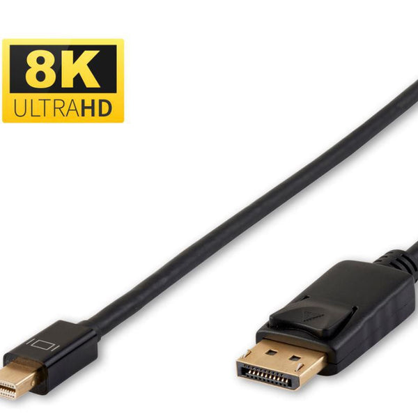 8K Mini DisplayPort til