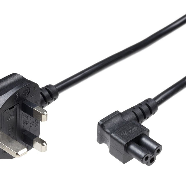 MicroConnect strømkabel UK - C5 1,8m sort