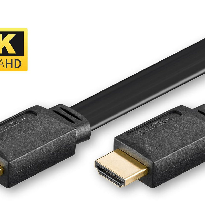 MicroConnect HDMI High Speed ​​fladkabel, 3m