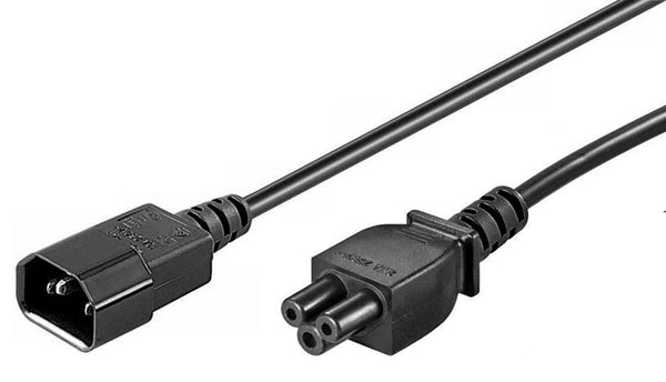 MicroConnect strømkabel C5 - C14 1m