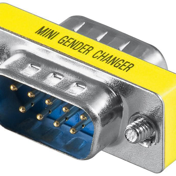 MicroConnect Mini Køn DB9 Han - Han