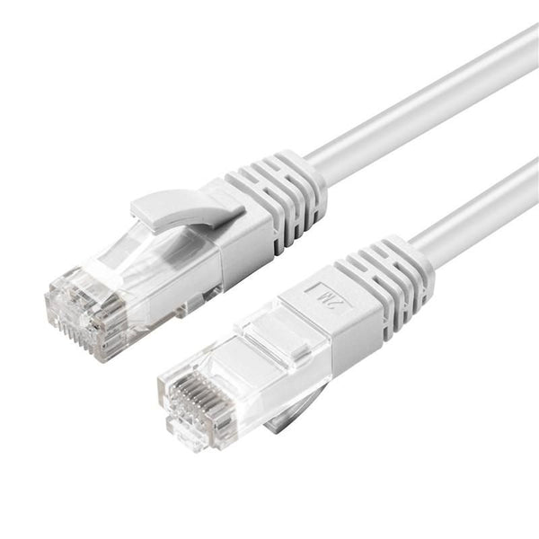 MicroConnect CAT6A UTP 2m White LSZH