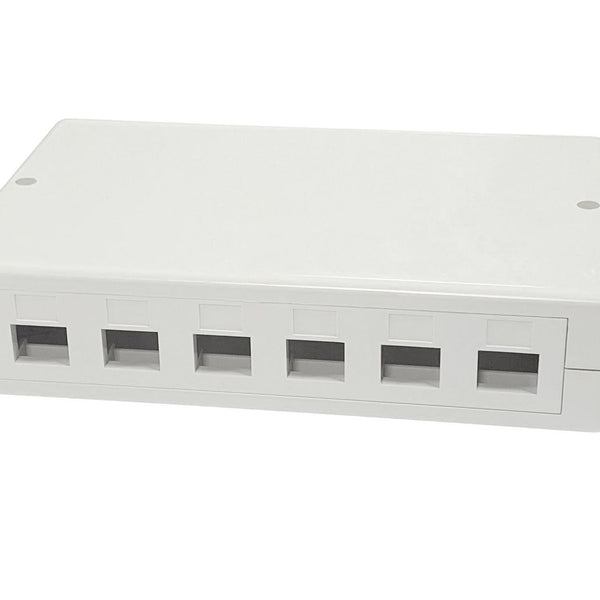 Lanview overflademonteringsboks til 6/12 x