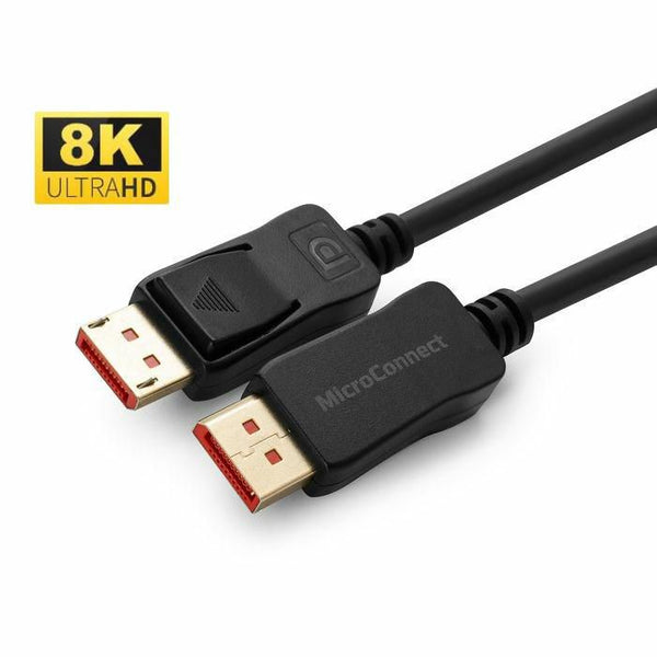 MicroConnect 8K Displayport 1.4-kabel 3 m