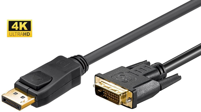 MicroConnect DisplayPort til DVI-D-kabel 1 m