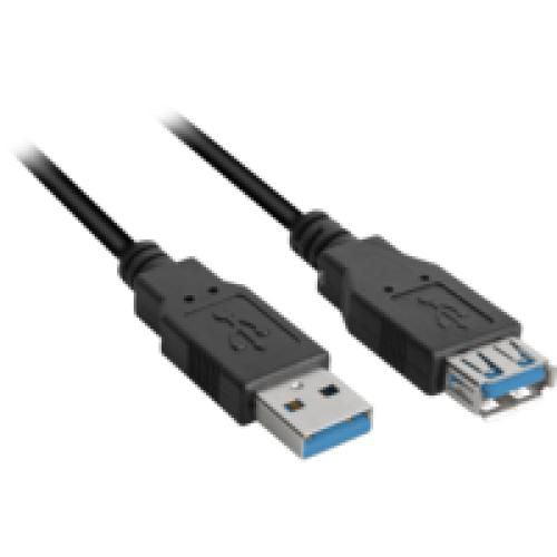 Sharkoon 1M, 2Xusb3.0-A USB-kabel USB