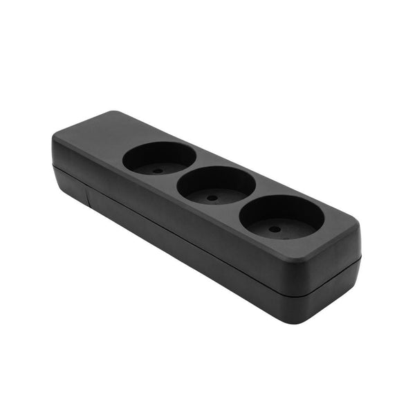 ProXtend Dansk Strømskinne 3-vejs Sort