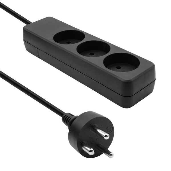 MicroConnect dansk strømskinne 3-vejs