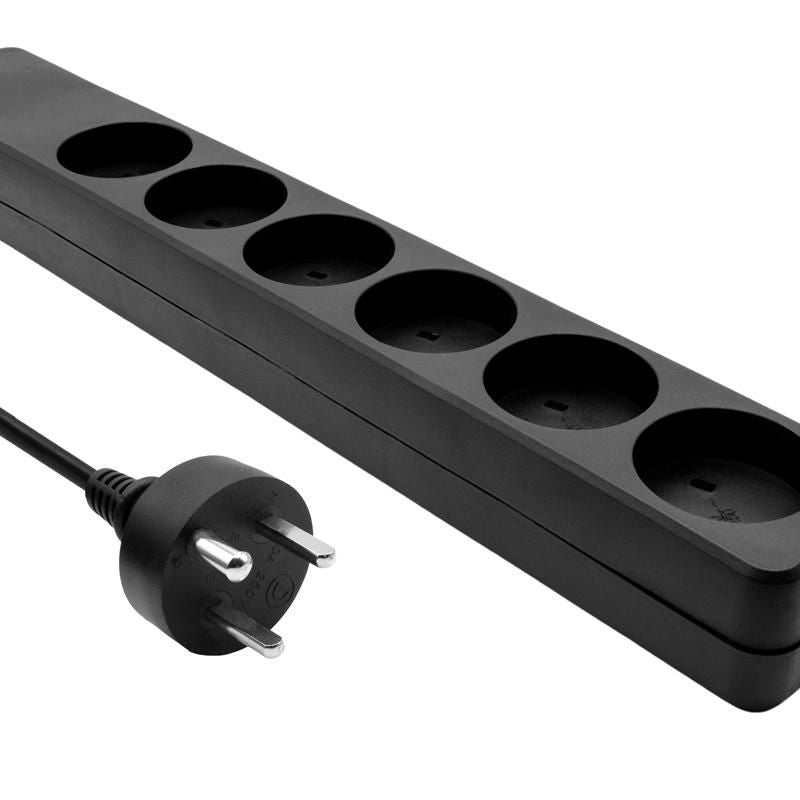 Dansk EDB strømskinne 6-vejs