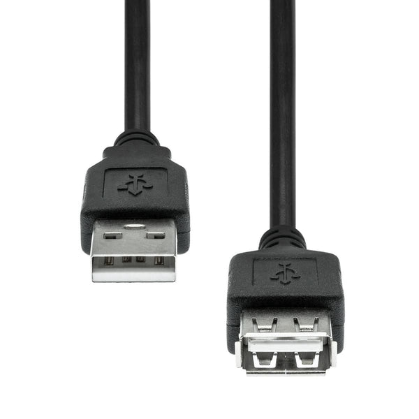 ProXtend USB 2.0 forlængerkabel sort