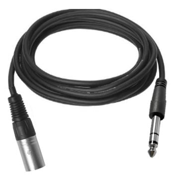Vivolink XLR M - Stereo Jack 6,35 mm