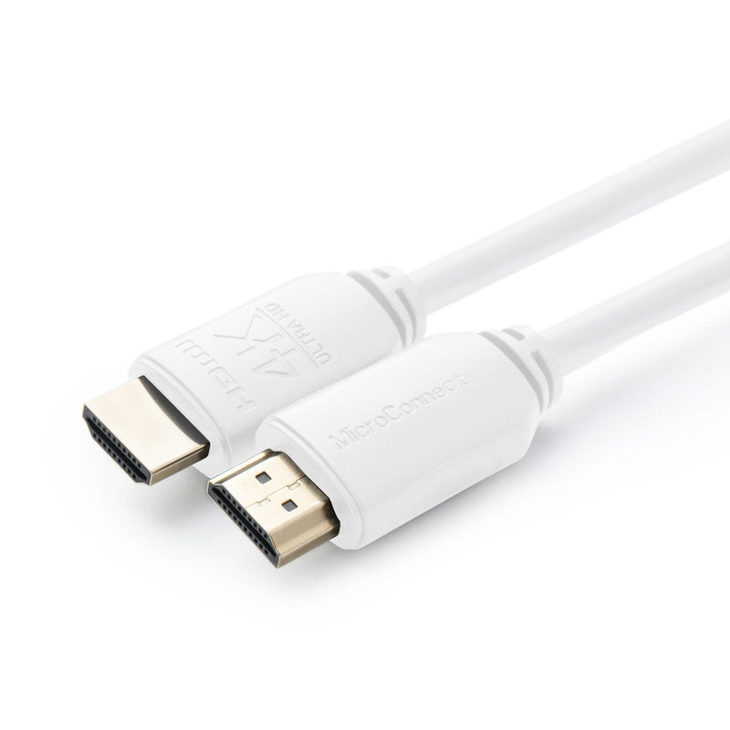 MicroConnect HDMI-kabel 4K, 5m hvid