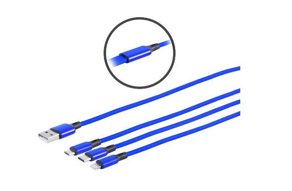 MicroConnect USB-A splitterkabel med