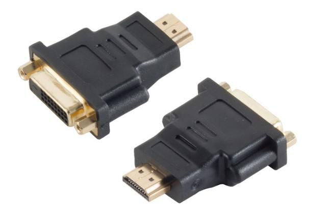 MicroConnect HDMI 19 - DVI-D MF-adapter