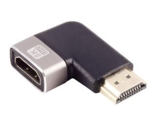 MicroConnect HDMI 8k 90° venstre vinklet FM