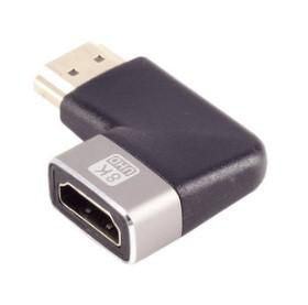 MicroConnect HDMI 8k 90° højrevinklet FM