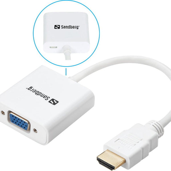 Sandberg HDMI til VGA-konverter