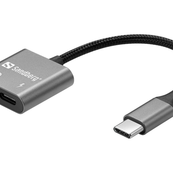 Sandberg USB-C lydadapter PD65W
