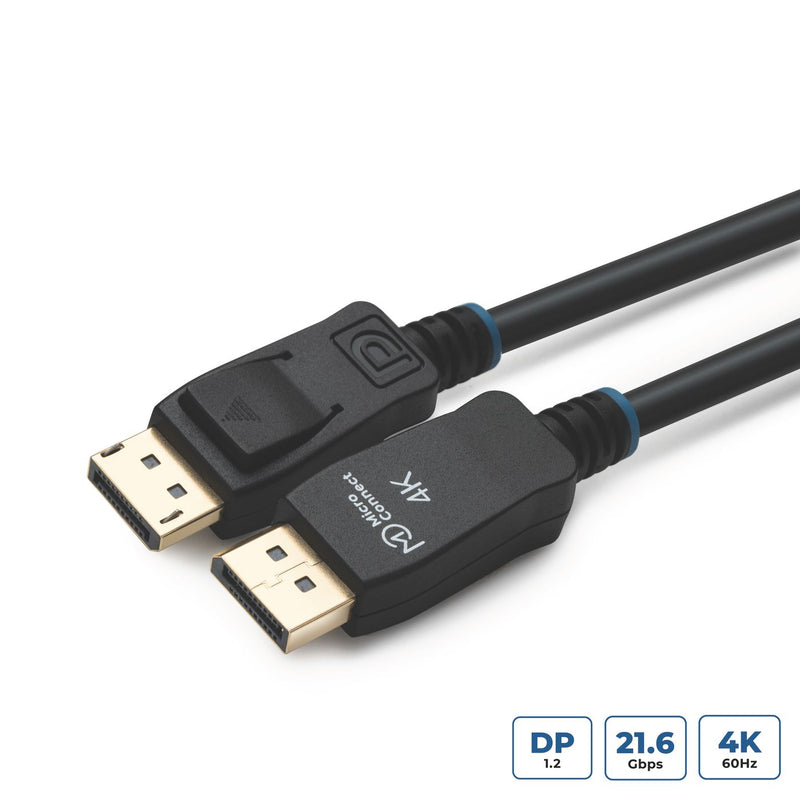 MicroConnect 4K DisplayPort 1.2-kabel 3 m