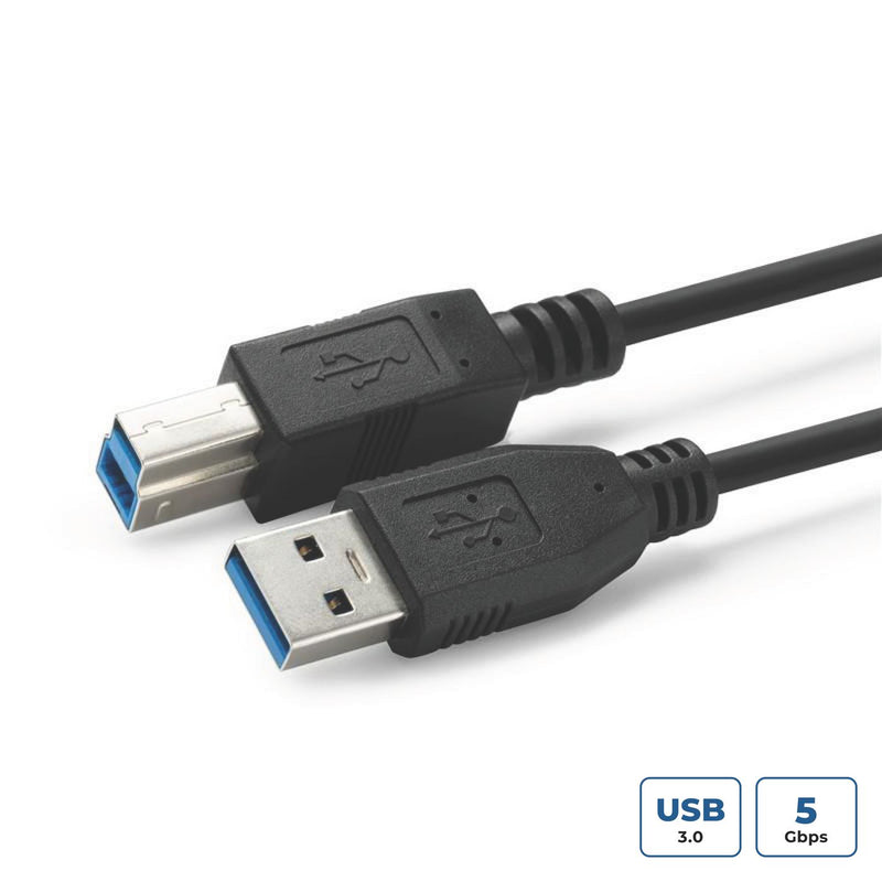 MicroConnect USB 3.2 Gen 1 AB 3m MM