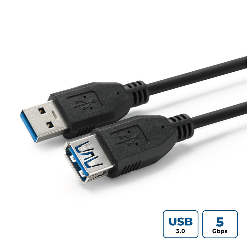 MicroConnect USB 3.2 Gen 1 AA 0,5m MF