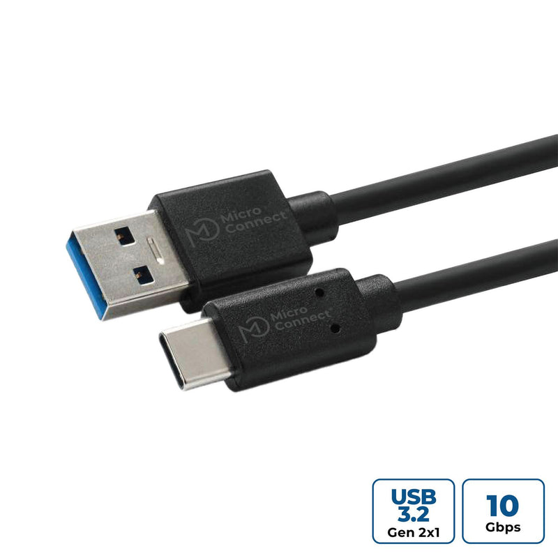 MicroConnect USB CA 3.2 Gen 2-kabel 1 m,