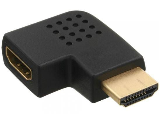 HDMI-adapter vinklet venstre,