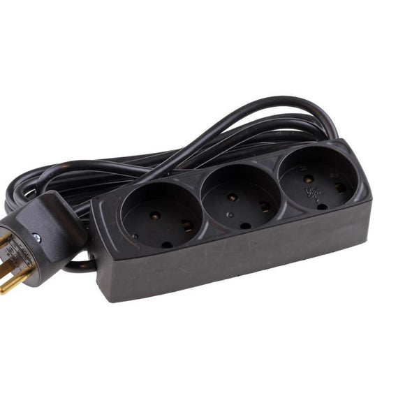 EL-stikdåse med 3 udtag