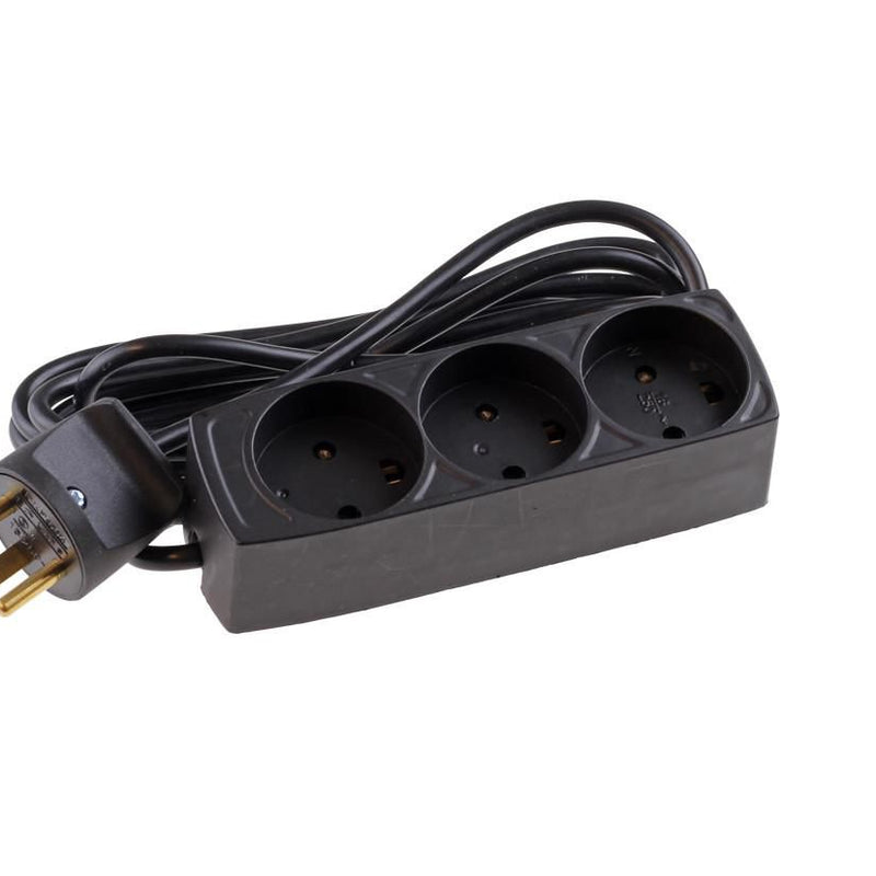 EL-stikdåse med 3 udtag