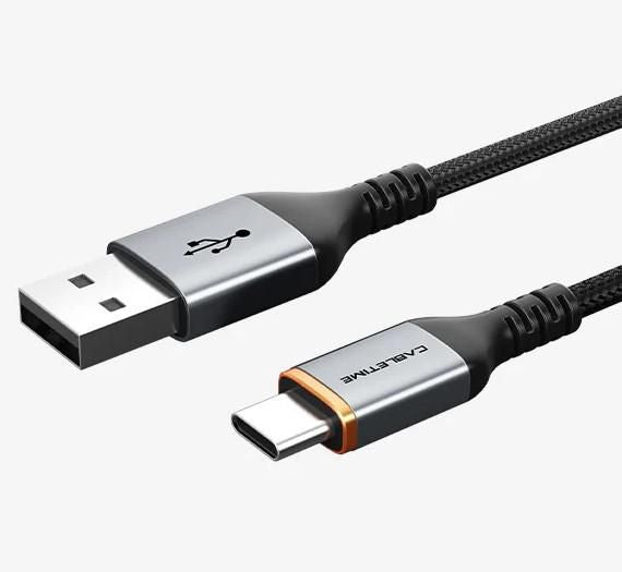 USB 2.0-kabel, USB-C: Han -