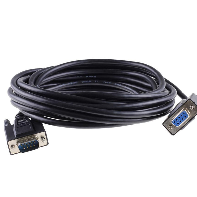 Seriel RS232 forlængerkabel