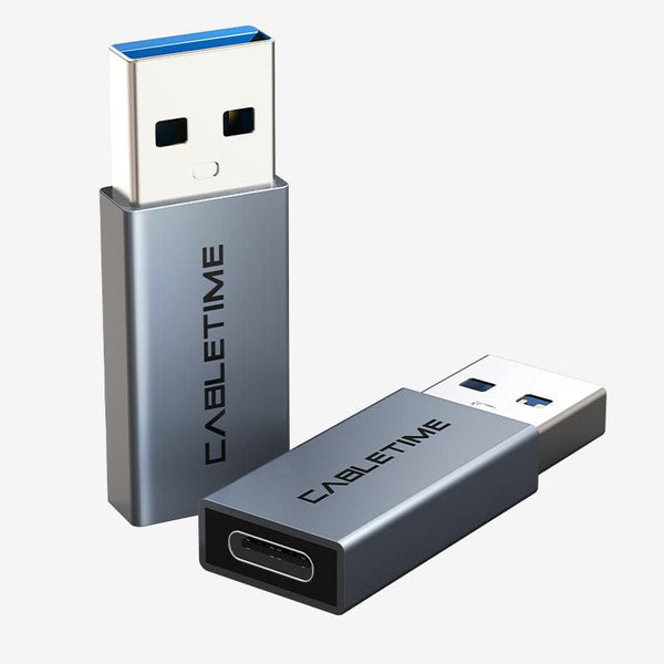 Cabletime Premium USB-A: Han - USB-C: