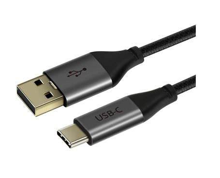 Cabletime Premium USB-C: Han - USB-A: