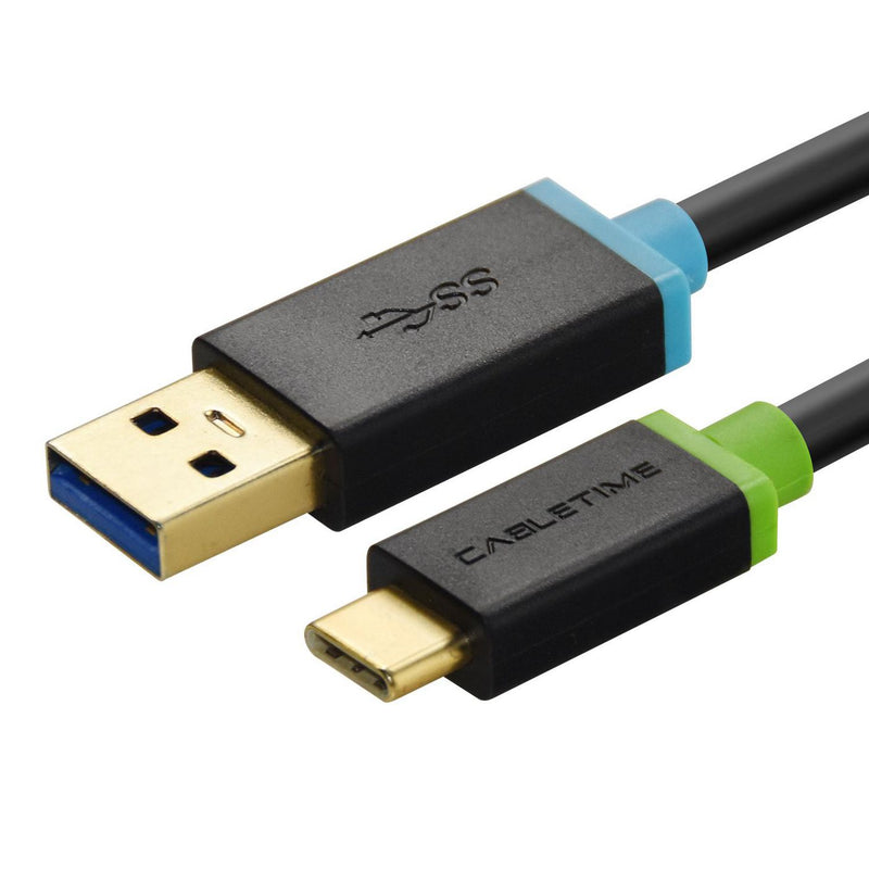 Cabletime USB 3.0 kabel, 3,0m, USB-C: