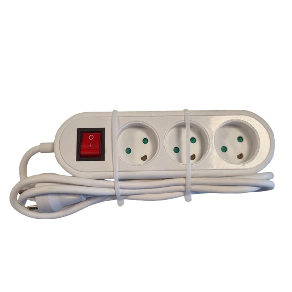 EL-stikdåse med 3 udtag