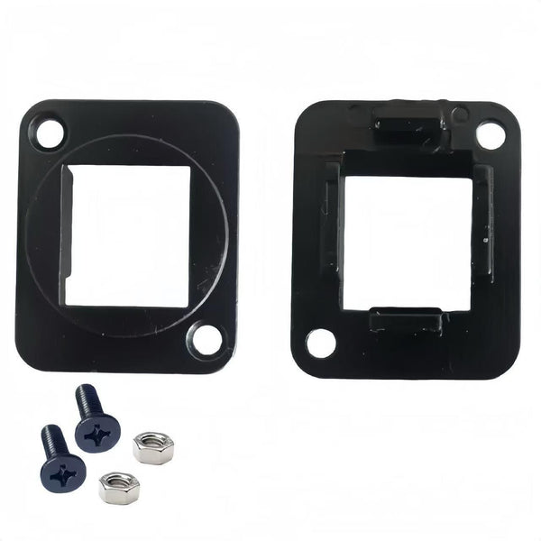 Lanview D-størrelse Keystone sort &